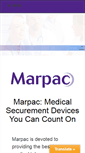 Mobile Screenshot of marpac.biz