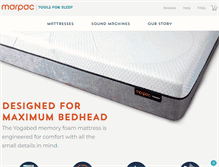Tablet Screenshot of marpac.com